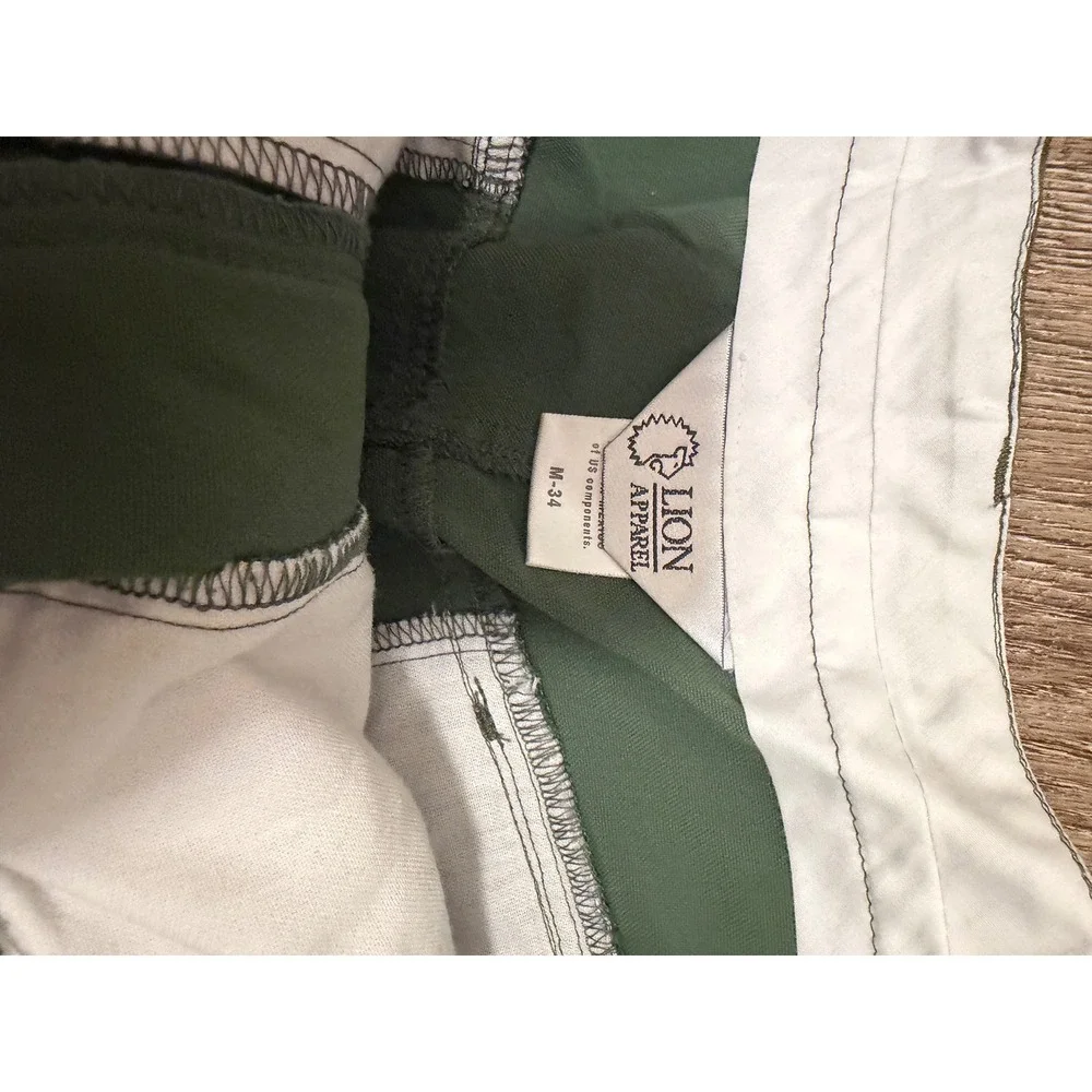 Lion Apparel USDA Forest Service Cargo‎ Shorts Green Size 34 Official Uniform
